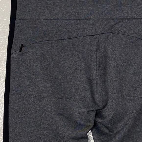 Athleta Essex Hybrid Tight Heather Women's Size Medium Gray and Black Leggings - Picture 14 of 16